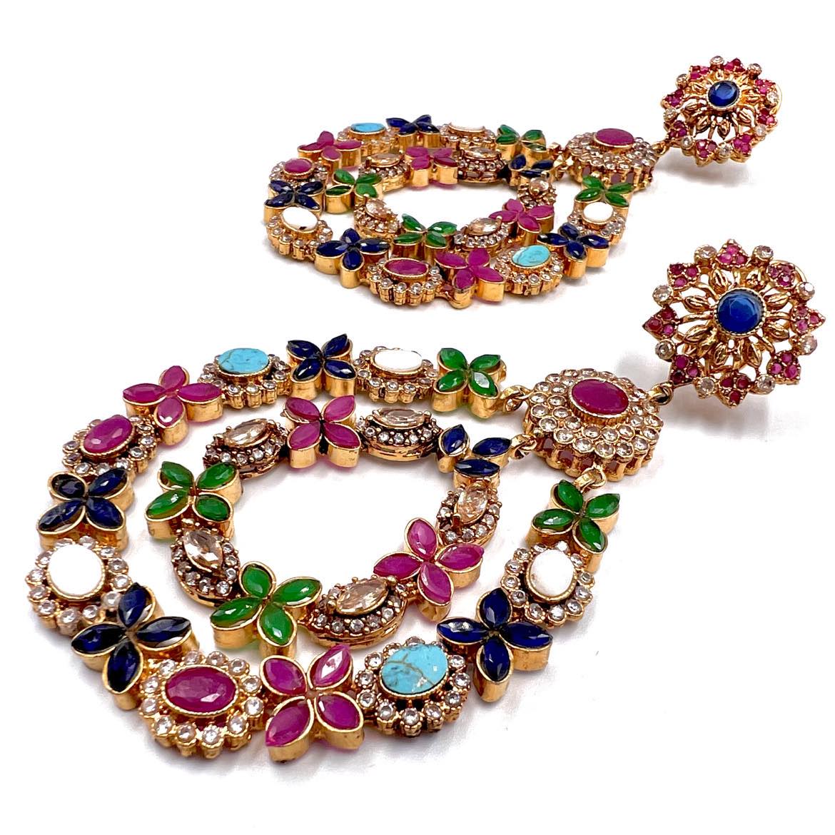 E-208 Enchanted Petals Earrings