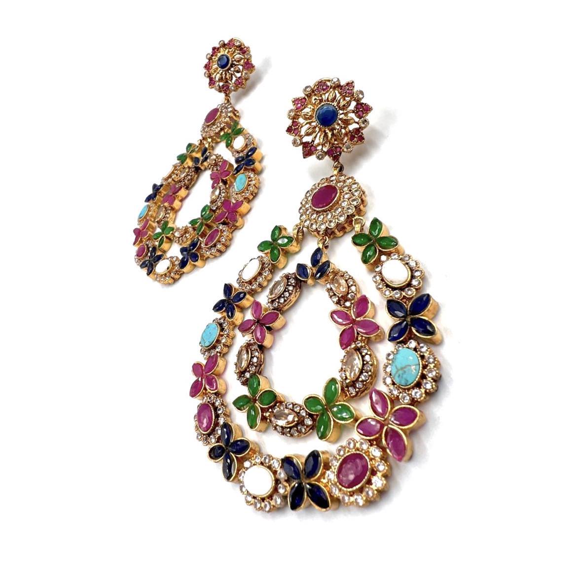 E-208 Enchanted Petals Earrings
