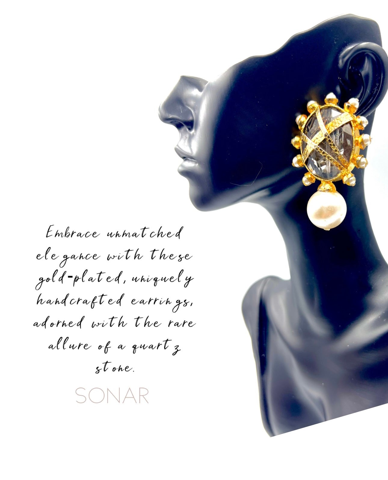 E-216 Q-Pearl Earrings