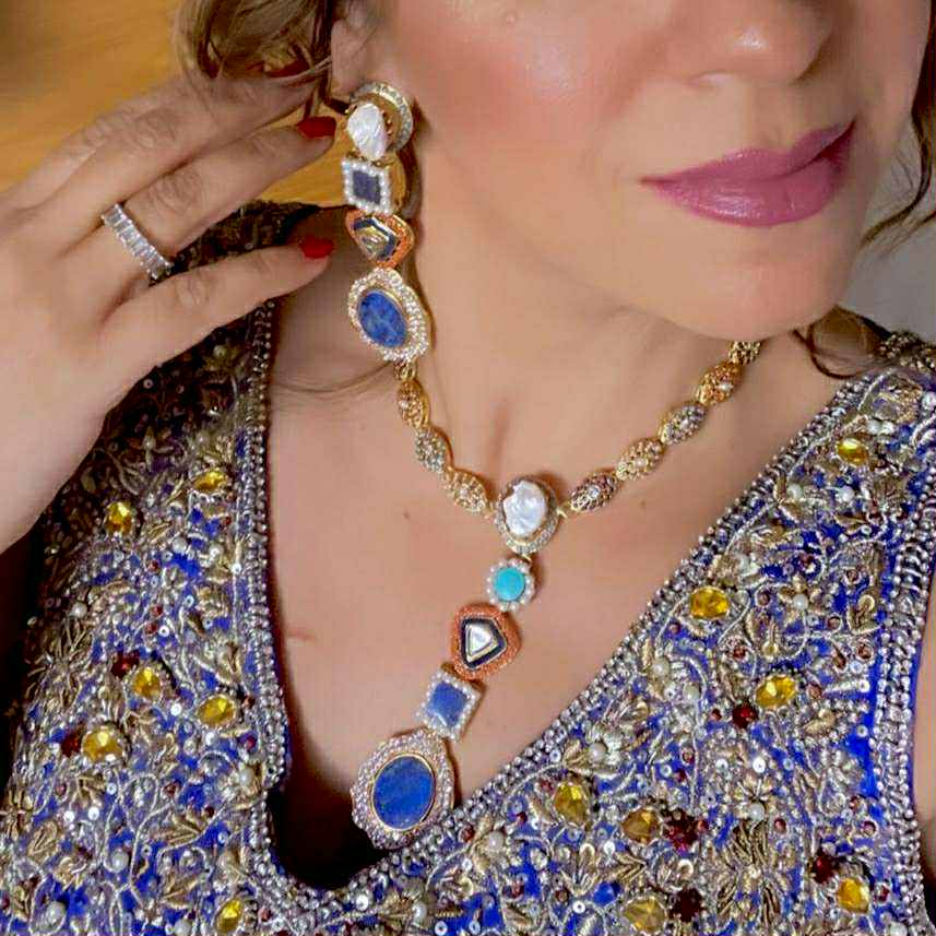 Royal Lapis Set Nk- 48