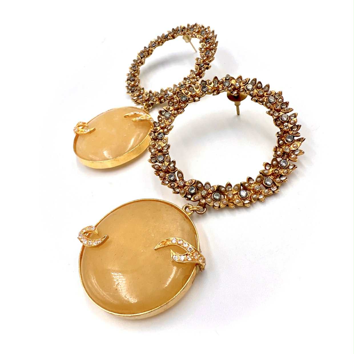 Golden Halo Earrings E-205