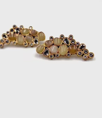 Unique Aqiq Earrings E - 239