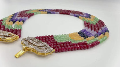 Mosaic Necklace NK- 50