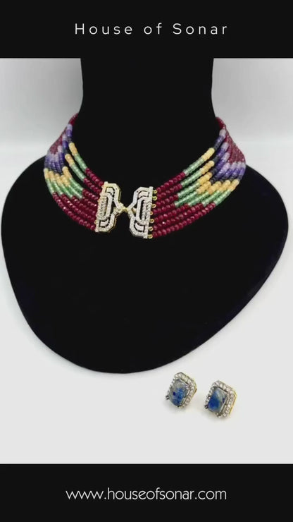 Mosaic Necklace NK- 50